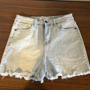 Judy Blue High Waist Cut Off Jean Shorts